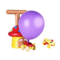 Olive Tree - Balloon Air Powered Car with Mushroom Pump Launch Pad Toy Photo