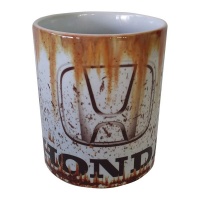DIY Outdoor City Vintage `Rusted Look` - Coffee Mug - Honda Photo