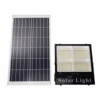 Fivestar 200W Solar Flood Light & Remote & Solar Panel Photo