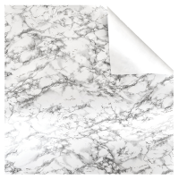 Gift Wrapping Paper 5m Rolls - White & Gray Marble Photo