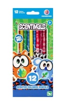 Scentimals Stationery 12 Scented Coloured Pencils Photo