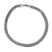 Xcalibur Broad Curb 5mm Bracelet In Stainless Steel SSGB9028 Photo