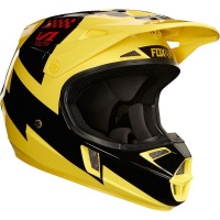 Fox Racing Fox Kids V1 Mastar Yellow Helmet Photo