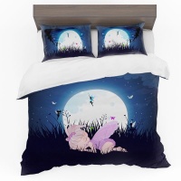 Print with Passion Moonlight Fairy Duvet Cover Set Photo