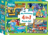 Puzzles Junior Jigsaw 4-In-1: Adventure Fun Photo