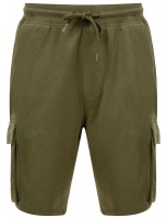 Tokyo Laundry - Mens Ralph Multi-Pocket Cargo Jogger Shorts in Dusty Olive [Parallel Import] Photo