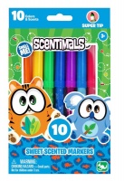 Scentimals Stationery 10 Supertip Scented Markers Photo