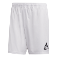 adidas Men's 3-Stripes Rugby Shorts - White Photo