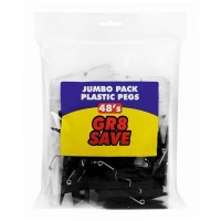 Bulk Pack 2 x Gr8 Save Jumbo Pegs - 48 Piece Per Pack Photo