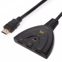 HDMI 4K HD Pigtail Switch Adapter 3 input 1 output Photo