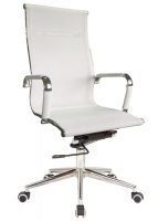 The Office Chair Corp Tocc High Back Netting Office Chairs - Set of 2 - White Photo