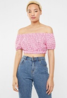 Women's ONLY Nugg Cropped Beach Top - Pink Photo