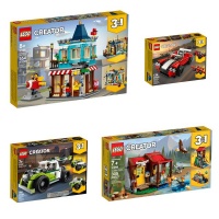 LEGO Creator Toy Store Bundle - 31098 & 31100 & 31103 & 31105 Photo