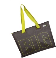 Balvi Shopping Bag - Very Big Expandable Grey Photo