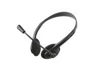 Unique TH100 Smart Stereo Headset - Black Photo