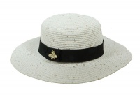 Charmza Panama Woven Hat - White Photo