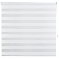 Inspire Night and Day Roller Blind - White - 40 x 160cm Photo