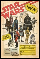Star Wars - Action Figures Poster with Black Frame Photo