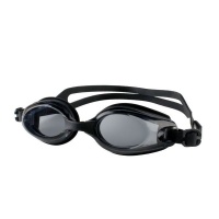Silicone Swim Goggles - Black Photo