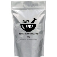 Sals Spice Sal's Spice Pepper Black Coarse Fine - 10kg Photo