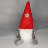 Small Christmas Gnome Santa - Chomsky Photo