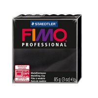 Staedtler Mod. clay Fimo professional black 85g Photo