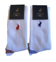 Polo Cotton Designer Tennis Socks -2 Pack Photo