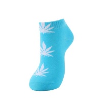 SoGood-Candy - Boat Socks - Cannabis Leaf Print Photo