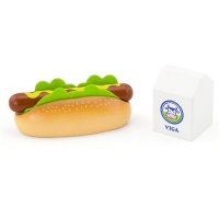 Viga Wooden Hot Dog & Milk Play Food Set Photo