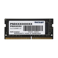 Patriot Signature Line DDR4 8GB 2666MHz Single Rank SODIMM - Black Photo