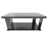 Rome - Coffee Table - Linear Black Flatpack Photo