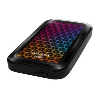 ADATA External Portable 512GB Solid State Drive with RGB Photo