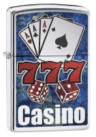 Zippo Lighter - 250 Fusion Casino Photo