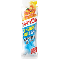 High5 Energy Gel Aqua Caffeine Hit - Tropical Flavoured - 20 x 66g Sachets Photo