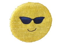 FunBC Cool Emoji Round Pinata Photo