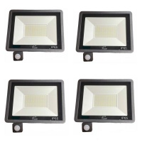 4 Pack - 50w LED Motion Sensor Floodlight Photo