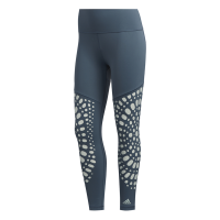 adidas Women's Believe This Power 7/8 Tights - Blue Photo