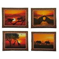 Edlini – Back into Africa Placemats – Set of 4 Photo