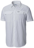 Columbia Men's Silver Ridge 2 Short Sleeve Shirt in White Photo
