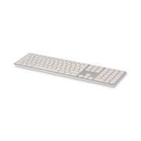 LMP Bluetooth Wireless Keyboard With Numpad - White/Silver Photo