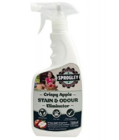Sprogley Stain & Odour Eliminator 500ml Dog Crispy Apple Spray Photo