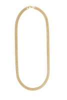 Art Jewellers - 9ct/925 Gold Fancy Herringbone Lady's Necklace Photo