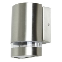 Zebbies Lighting - Cango - Stainless Steel Down Facing Outdoor Wall Light Photo