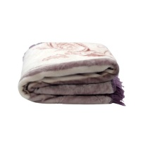 Naturex Home Collection Purple Soft Blanket 157cm x 162cm Photo