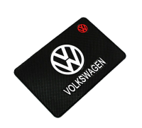 OQ Car Dashboard Silicone Mat with Car Logo - VW Photo