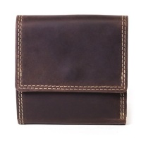 NUVO - AW119 Brown Leather Mens Trifold Wallet Photo