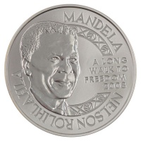 DeKlerk/Mandela 1oz Silver Medallion Photo