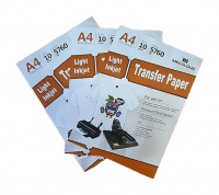 MECOLOUR TT3-LIGHT A4 Light T-Shirt Transfer Paper 10 Sheets X3 Pack Combo Photo
