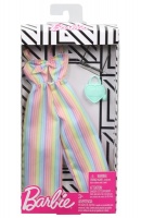 Barbie Clothes: 1 Outfit and 2 Accessories for Dolls - Multi-Stripe Photo