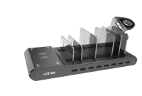 Unitek 8-Port USB 96W 1W Wireless Charging Station Photo